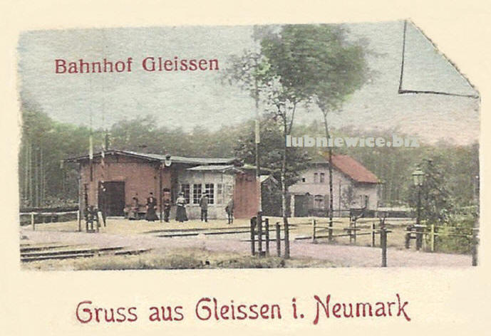 gleissen glisno bahnhof