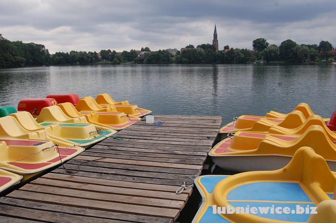lubniewice poland pedal boats Rower wodny